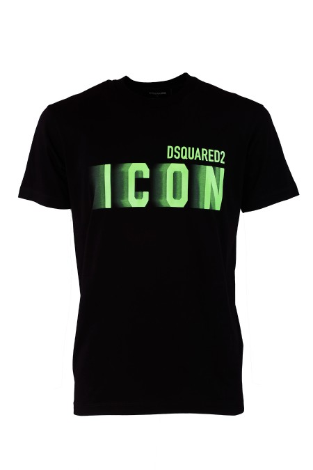 Shop DSQUARED2  T-shirt: DSQUARED2 t-shirt "Icon".
Girocollo.
Maniche corte.
Vestibilità regolare.
Composizione: 100% Cotone.
Fabbricato in Romania.. S79GC0082 S23009-971X